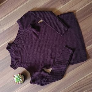 💜 Women's Purple Cold Shoulder Sweater 💜
